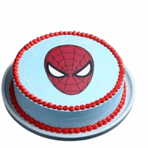Yasvi Spiderman Photo Cake