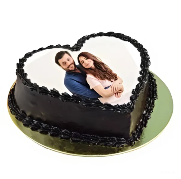 Yasvi love Chocolate Photo Cake